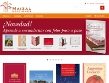 Tablet Screenshot of maizal.com